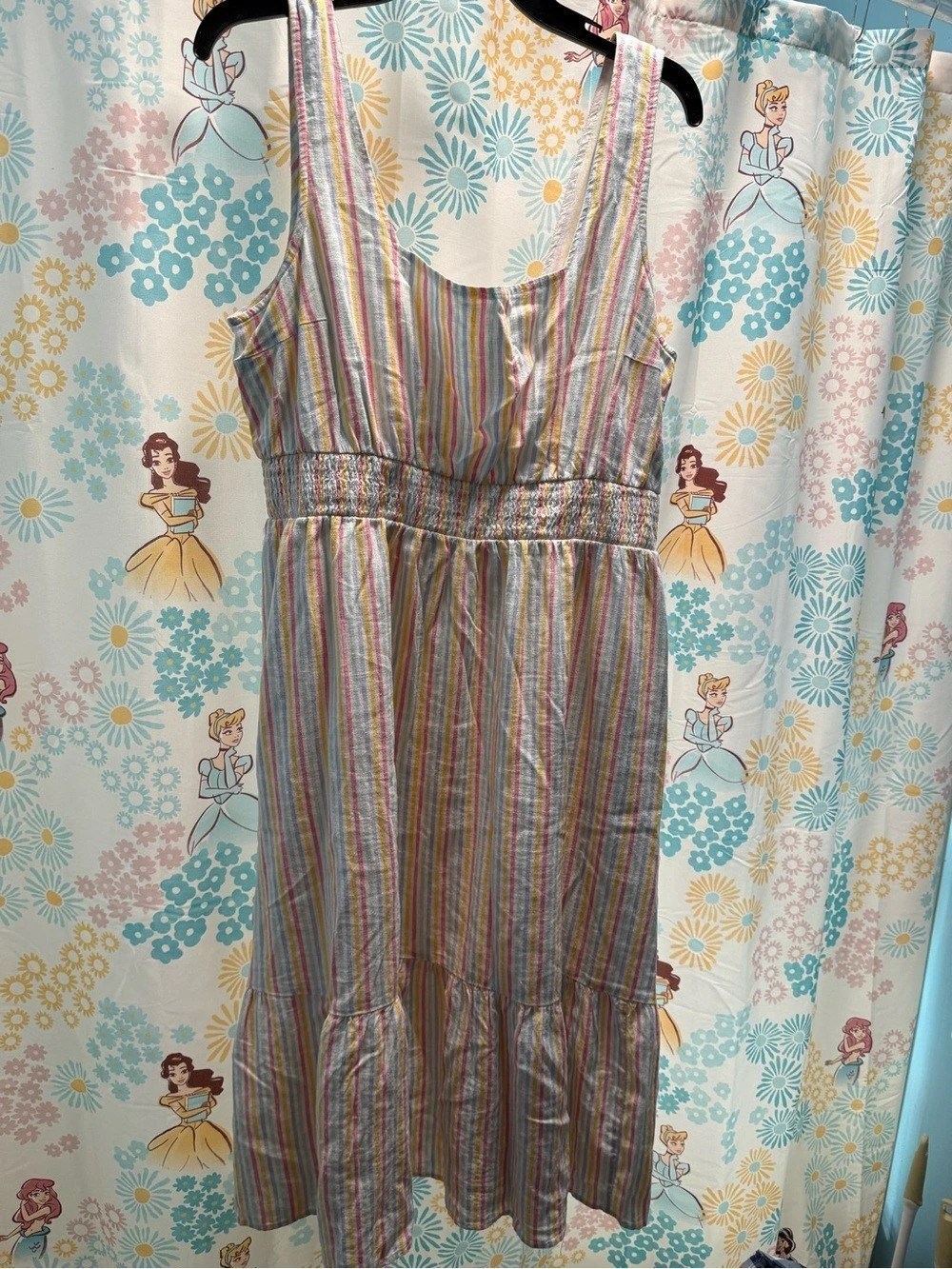 Crown and Ivy XL Striped Midi Dress in Multicolor Like New